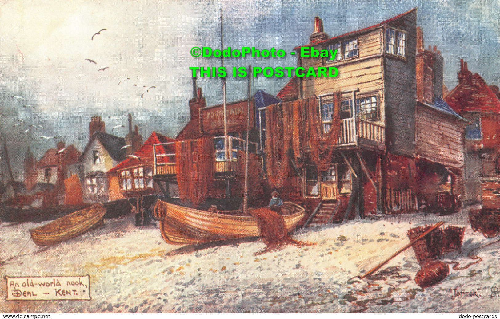 R423731 Deal Kent. An Old World Nook. Picturesque Counties. Tuck. Oilette. Postc - Monde