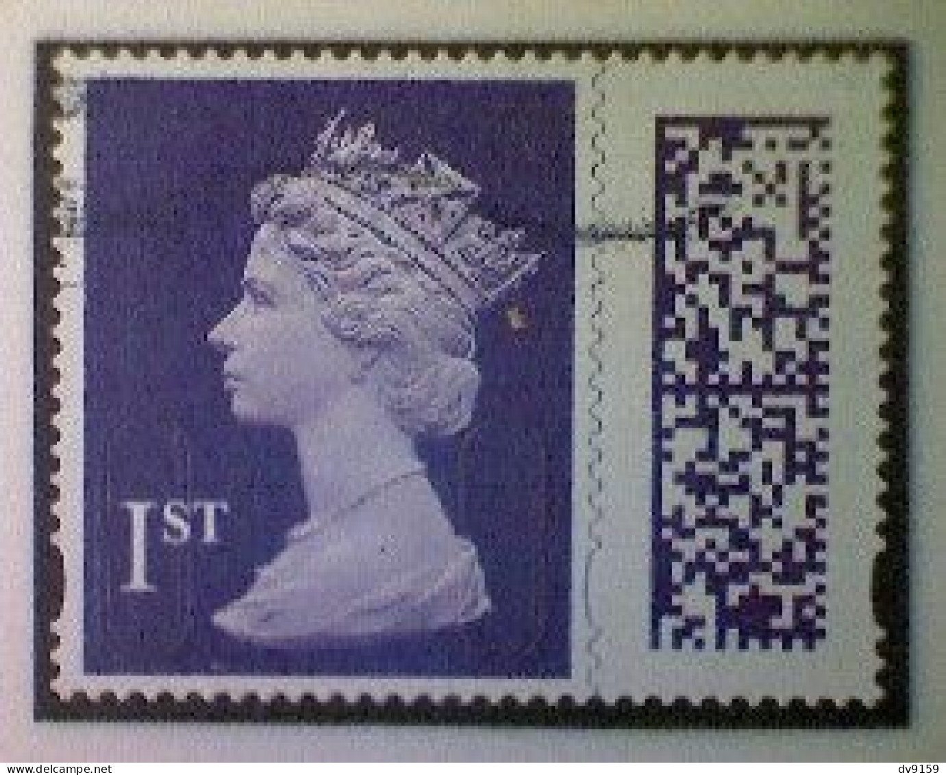 Great Britain, Scott MH501, Used (o), 2022 Machin (MEIL/M22L) Queen Elizabeth II, 1st, Violet - Machin-Ausgaben