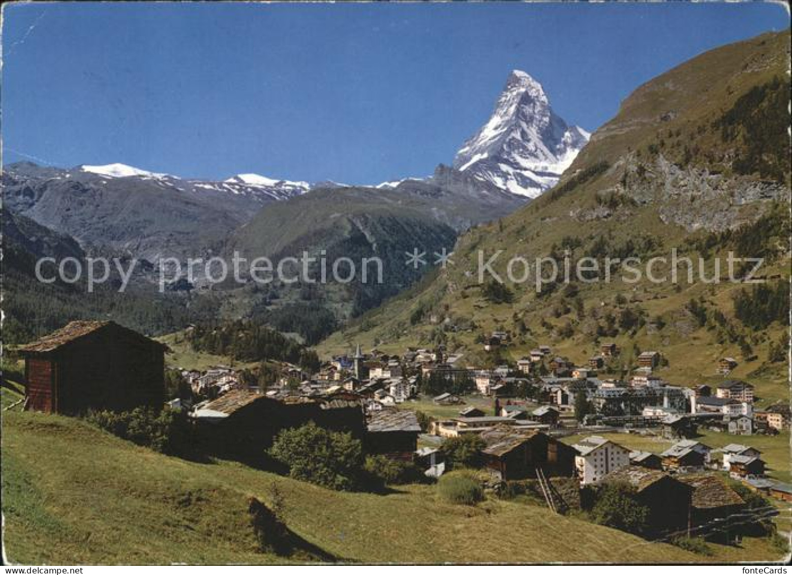 11886339 Zermatt VS Mit Matterhorn  - Autres & Non Classés