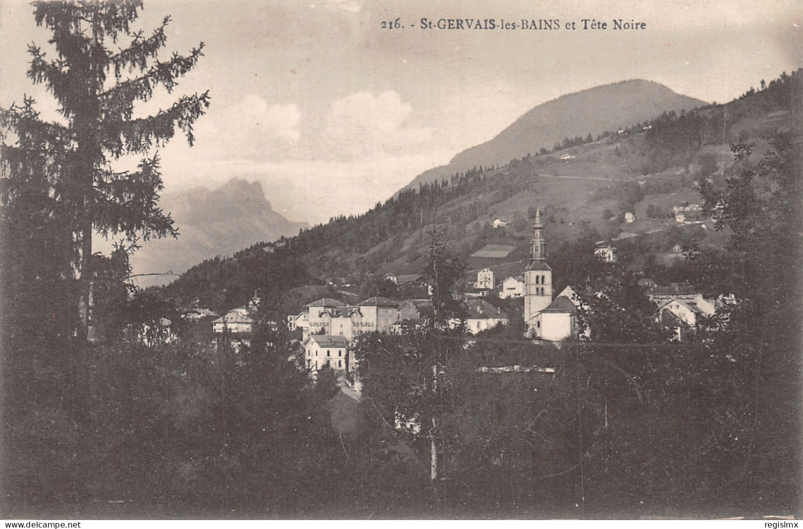 74-SAINT GERVAIS LES BAINS-N°T2254-B/0355 - Saint-Gervais-les-Bains