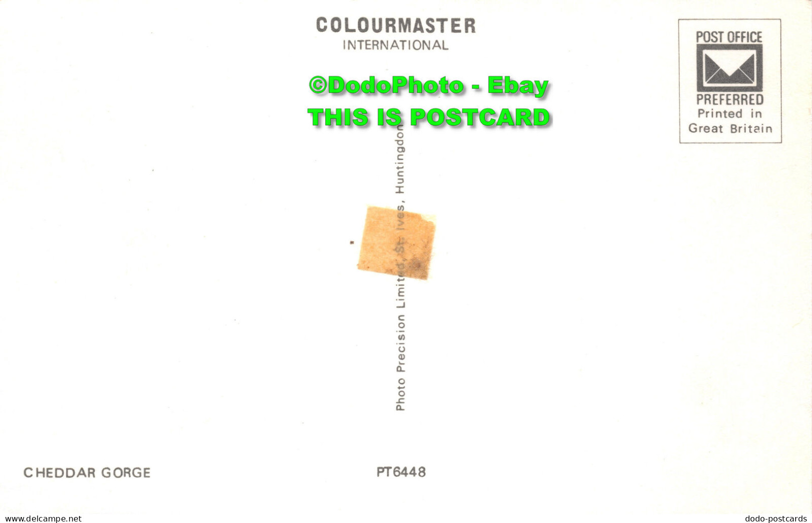 R423541 Cheddar Gorge. Photo Precision Limited. Colourmaster International - Monde