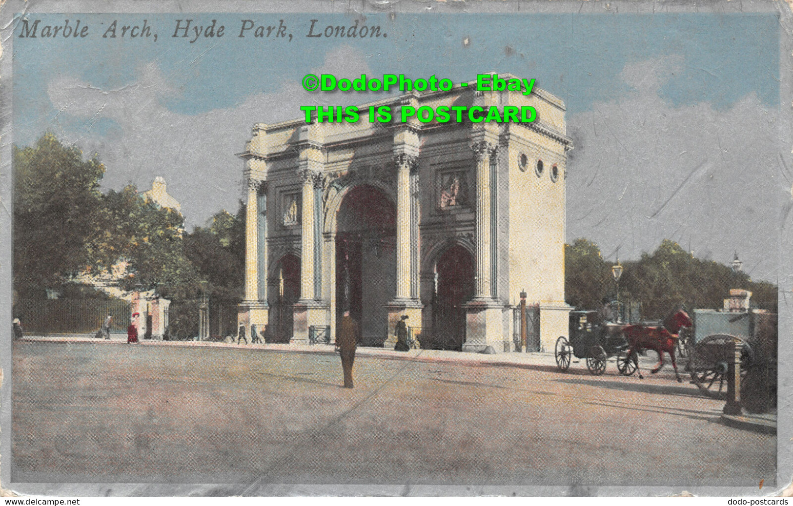 R423552 London. Hyde Park. Marble Arch. 1914 - Autres & Non Classés