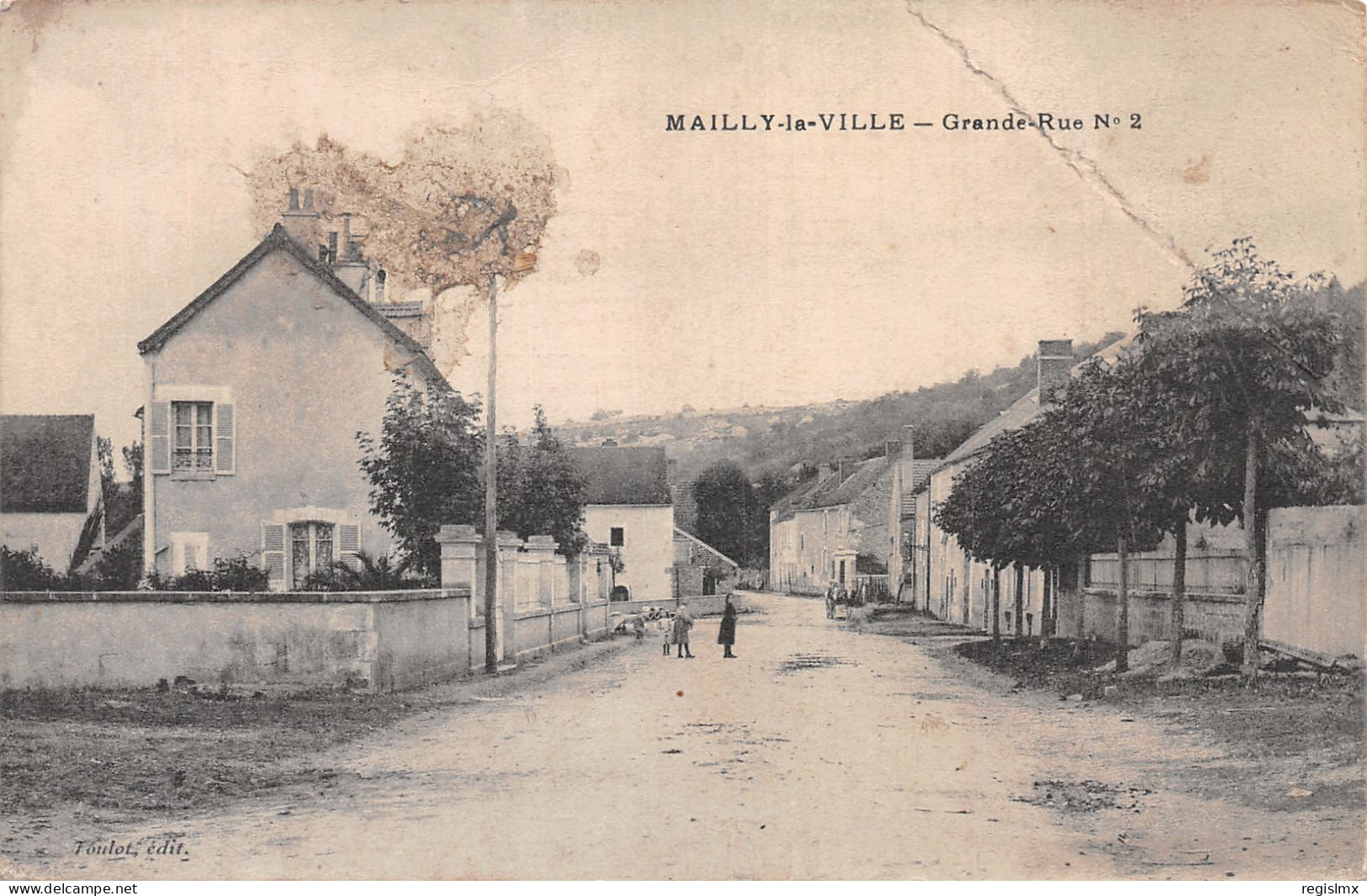 89-MAILLY LA VILLE-N°T2254-G/0239 - Villeneuve-sur-Yonne