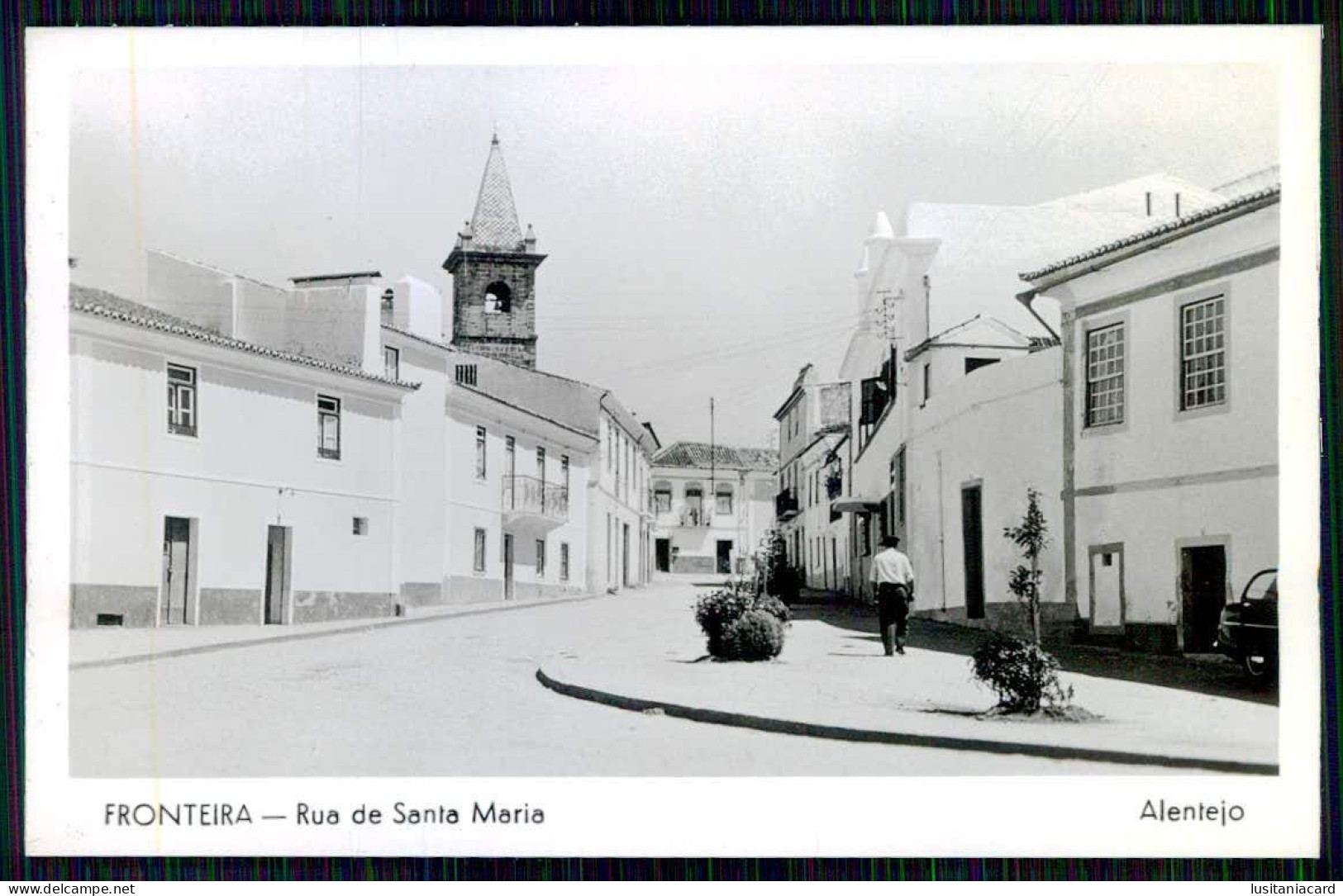 FRONTEIRA - Rua De Santa  Maria - Alentejo. (Reprodução E Execução Postalfoto ) Carte Postale - Portalegre