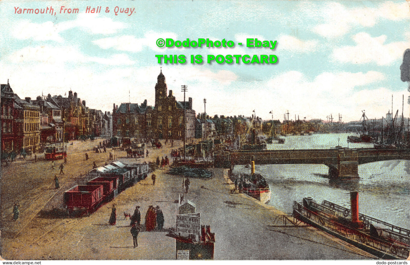 R423570 Yarmouth. From Hall And Quay. Postcard - World