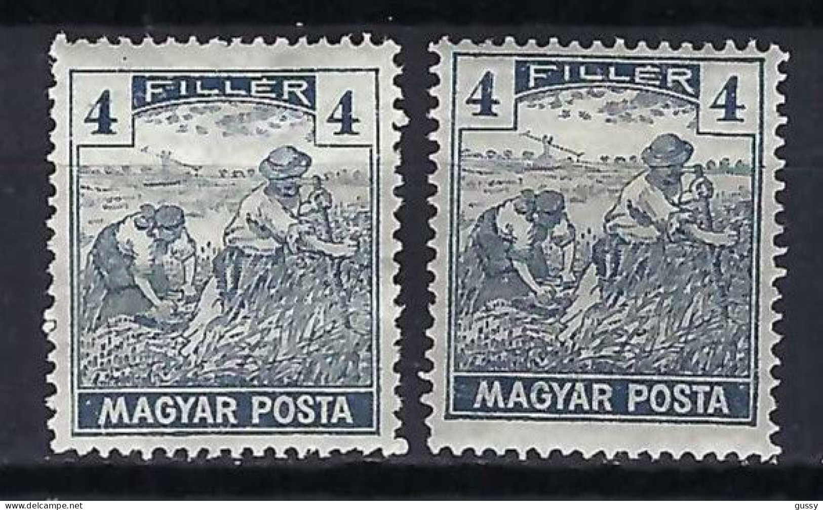 HONGRIE Ca.1916-19: Lot De Neufs*, Nuances - Unused Stamps