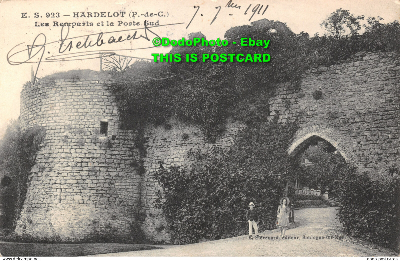 R423777 Hardelot. Les Remparts Et La Porte Sud. 1911 - World
