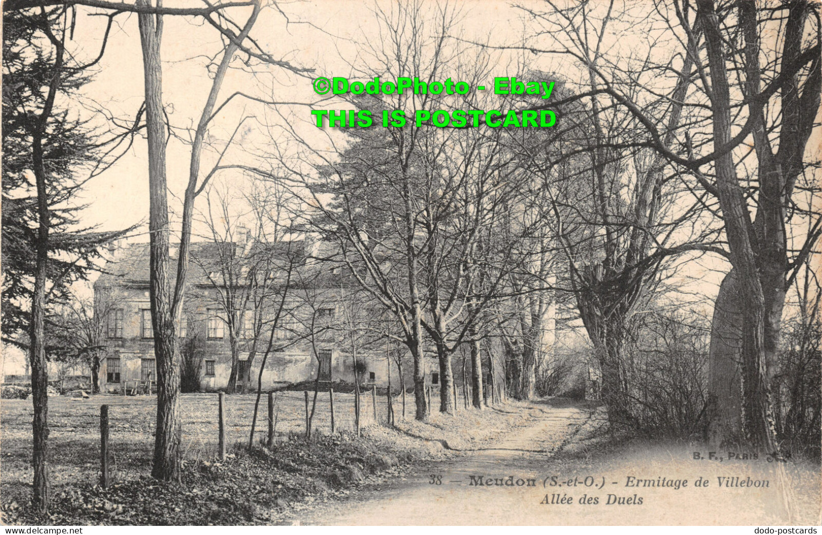 R423779 Meudon. Ermitage De Villebon. Allee Des Duels. B. F. 1926 - World