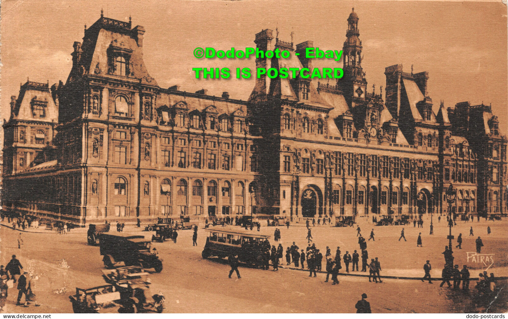 R423780 Paris. Hotel De Ville. Town Hall. Patras. 1928 - World