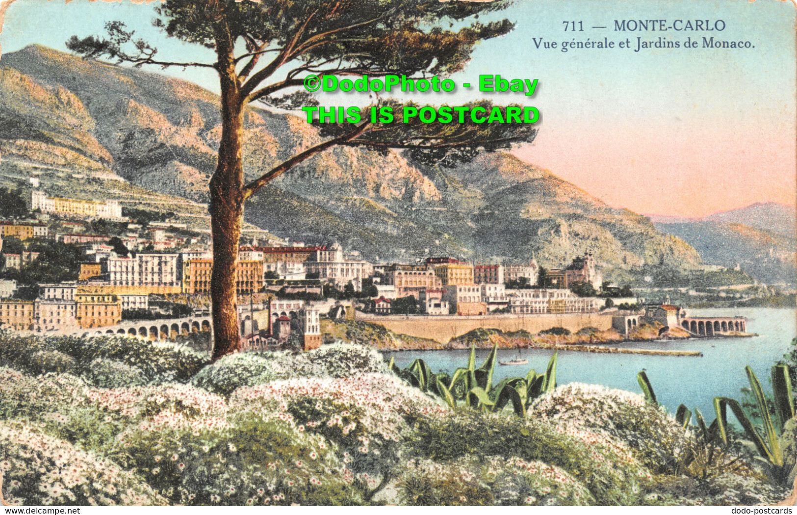 R423880 Monte Carlo. Vue Generale Et Jardins De Monaco. Giletta - World