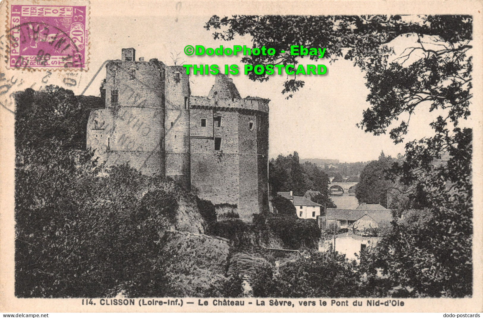 R423882 Clisson. Loire Inf. Le Chateau. La Sevre Vers Le Pont Du Nid D Ole. F. C - World