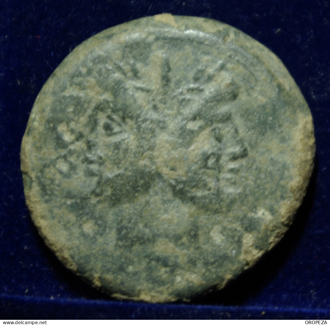 68 -  BONITO  AS  DE  JANO - SERIE SIMBOLOS -  ESTRELLA - MBC - Republiek (280 BC Tot 27 BC)