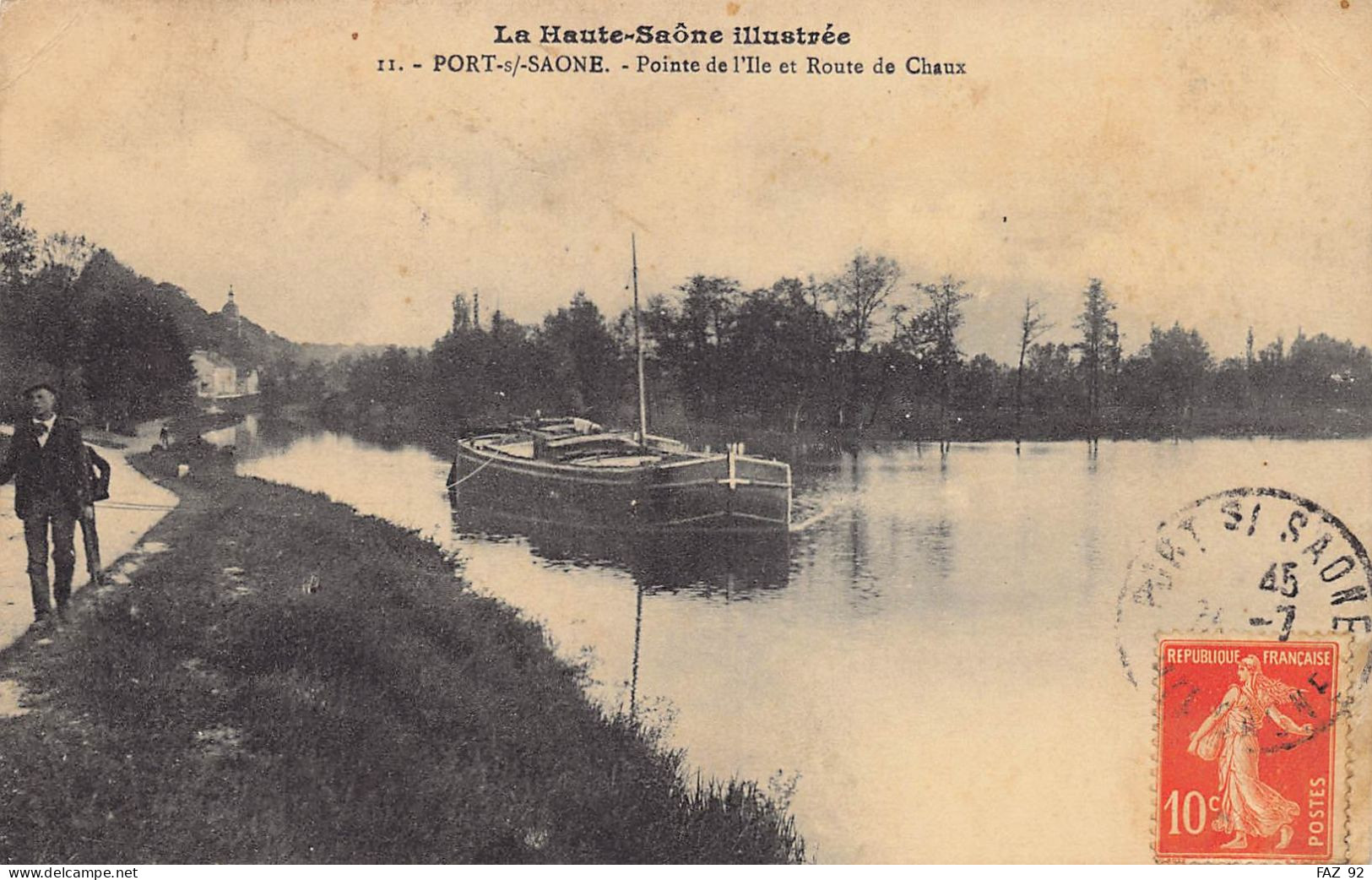Port-sur-Saône - Pointe De L'Île Et Route De Chaux - Port-sur-Saône