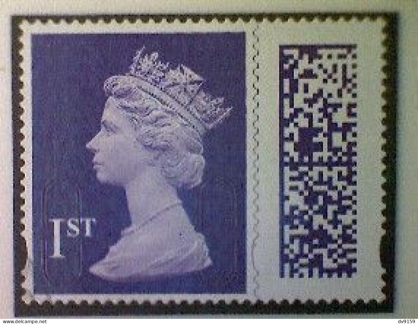 Great Britain, Scott MH501, Used (o), 2022 Machin (MEIL/M22L) Queen Elizabeth II, 1st, Violet - Machin-Ausgaben