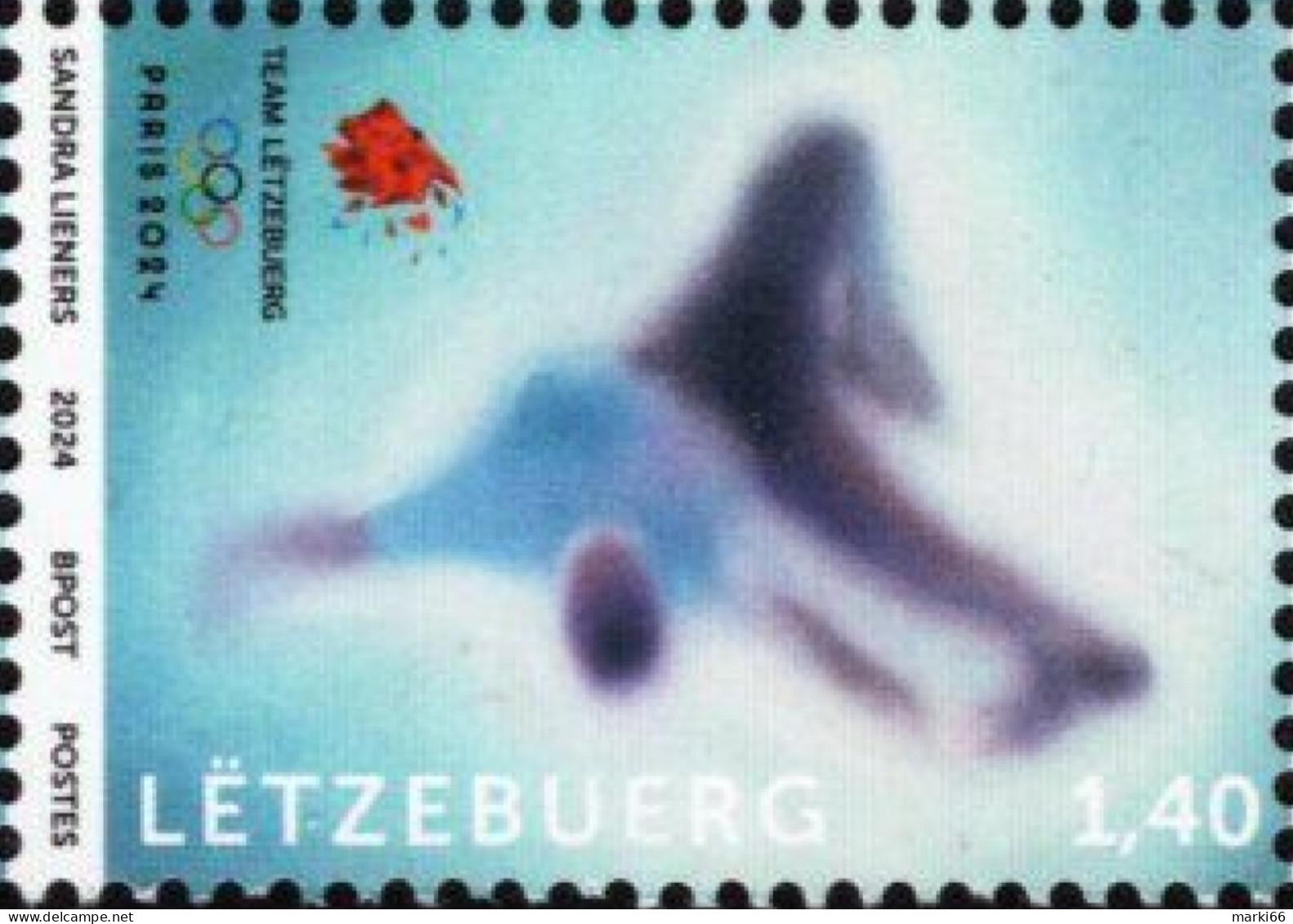 Luxembourg - 2024 - XXXIII Summer Olympic Games In Paris - Mint Stamp - Ongebruikt