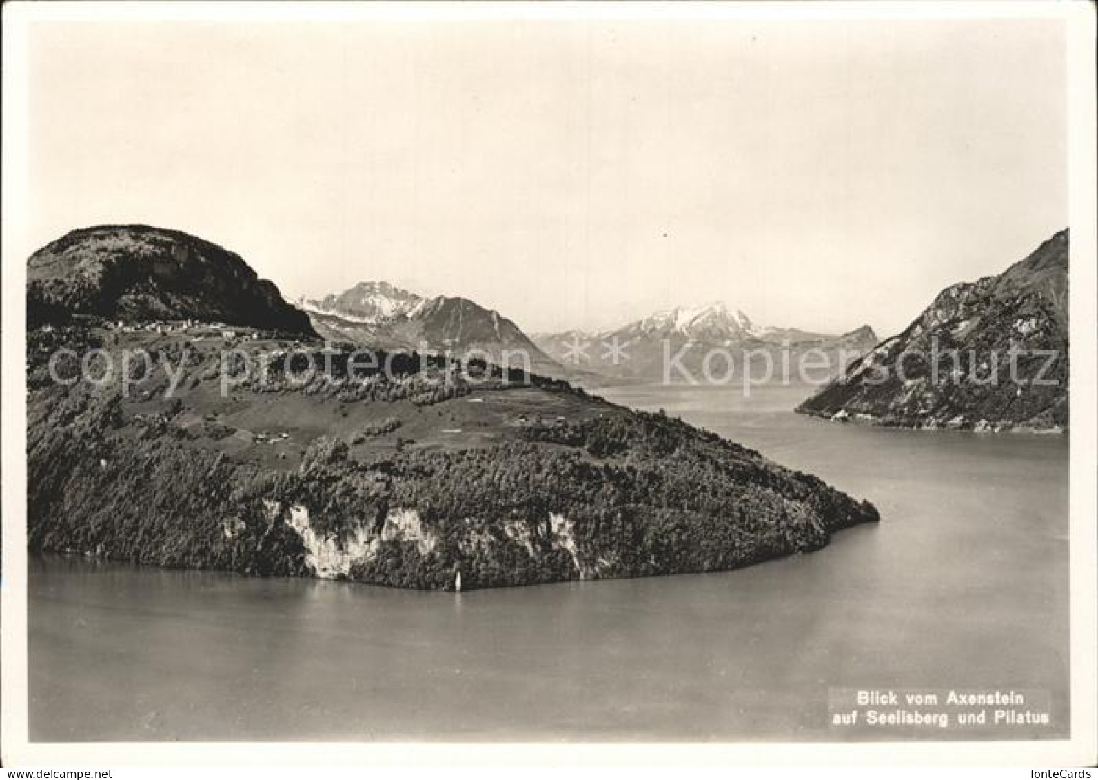 11878649 Seelisberg UR Pilatus Blick Vom Axenstein Seelisberg - Other & Unclassified