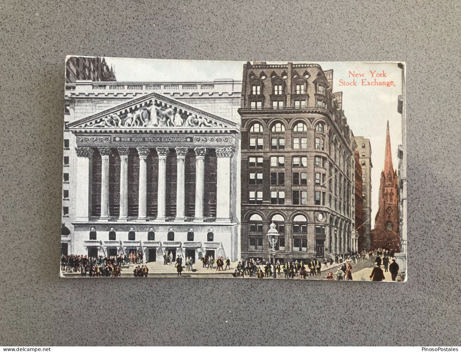 New York Stock Exchange Carte Postale Postcard - Manhattan