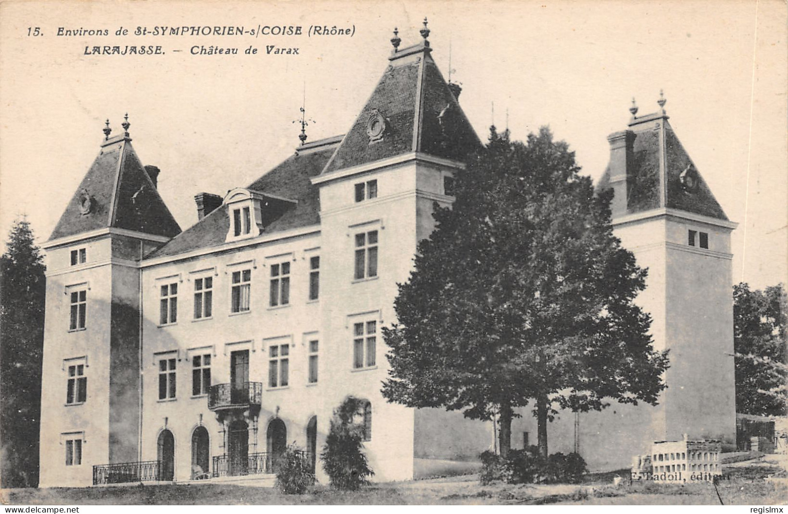 69-LARAJASSE-CHÂTEAU DE VARAX-N°T2401-A/0107 - Sonstige & Ohne Zuordnung