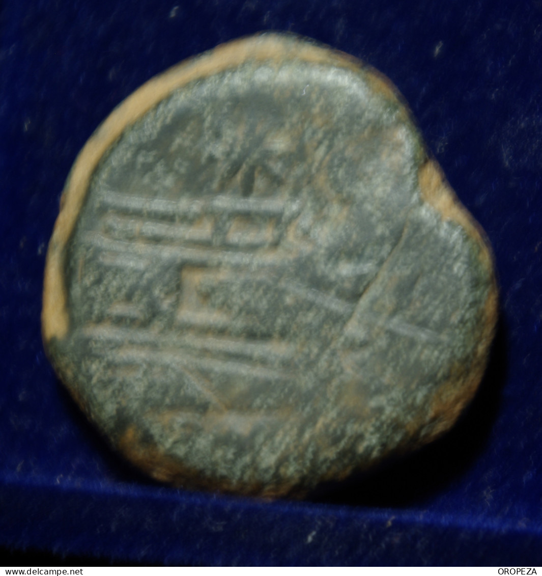 69 -  BONITO  AS  DE  JANO - SERIE SIMBOLOS -  ESTRELLA - BC - Republic (280 BC To 27 BC)