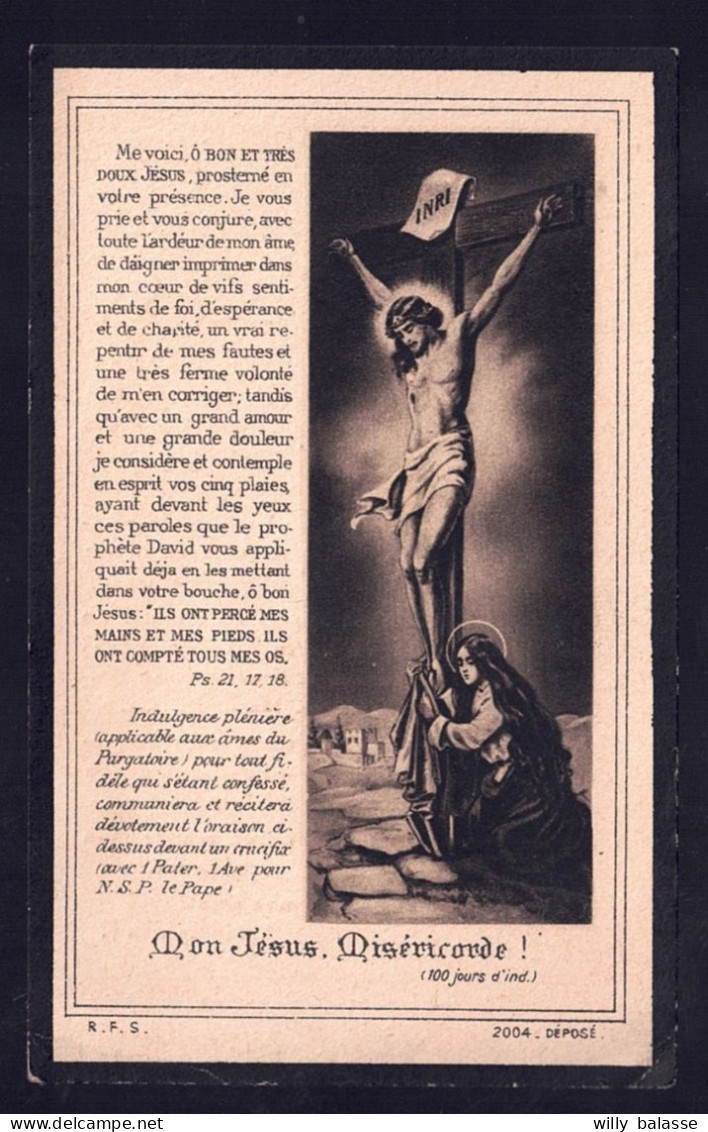 +++ Image Religieuse - Image Pieuse - Faire Part Décès - Louis DESPY - Jaumain - BOSSIERES 1854 - 1919 // - Andachtsbilder