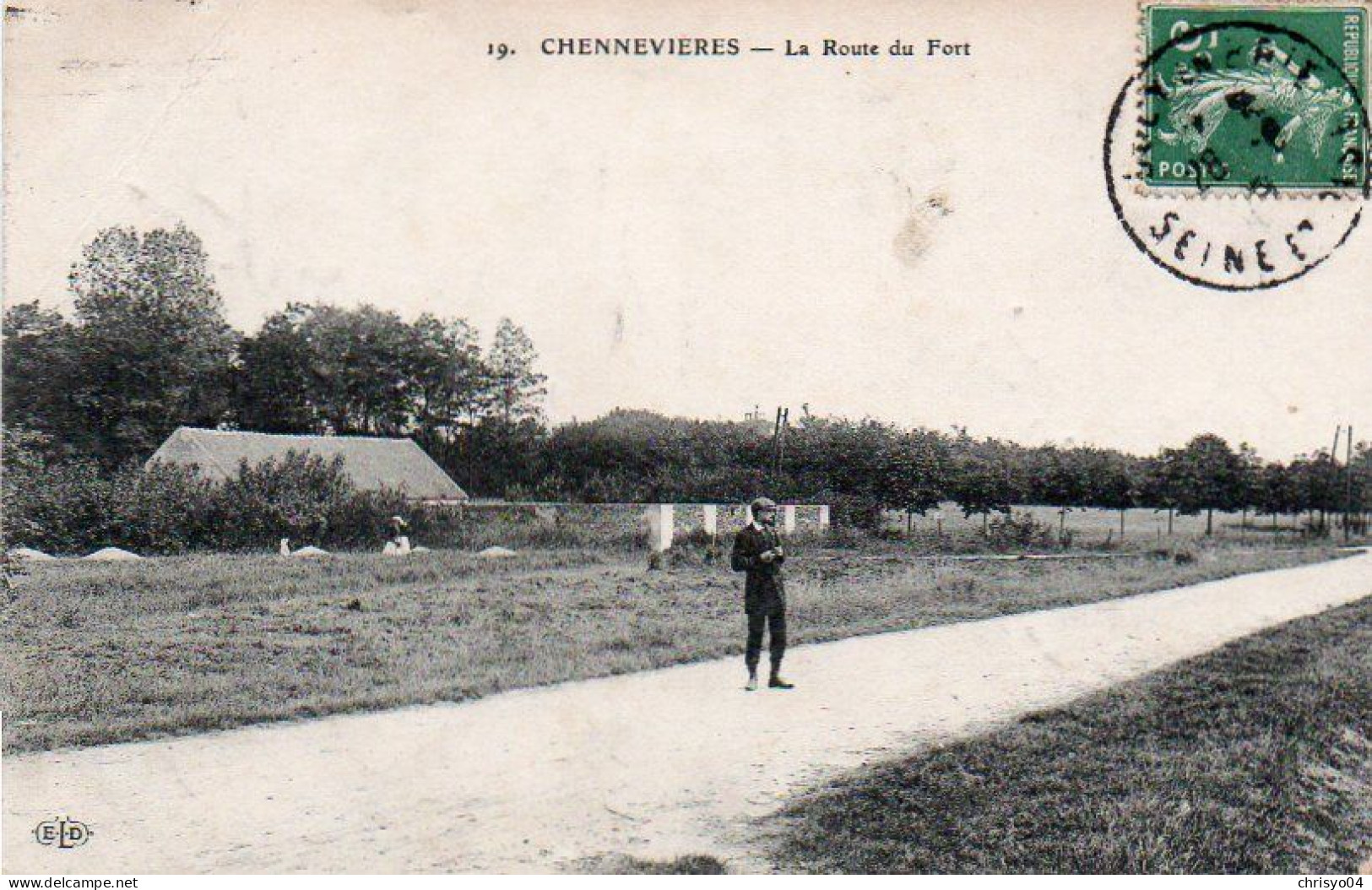 4V4Sb   94 Chennevieres Route Du Fort - Chennevieres Sur Marne