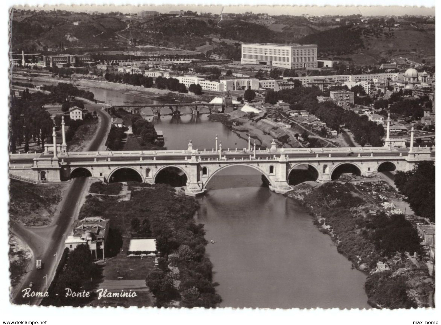 1953 ROMA  149 PONTE FLAMNIO - Pontes