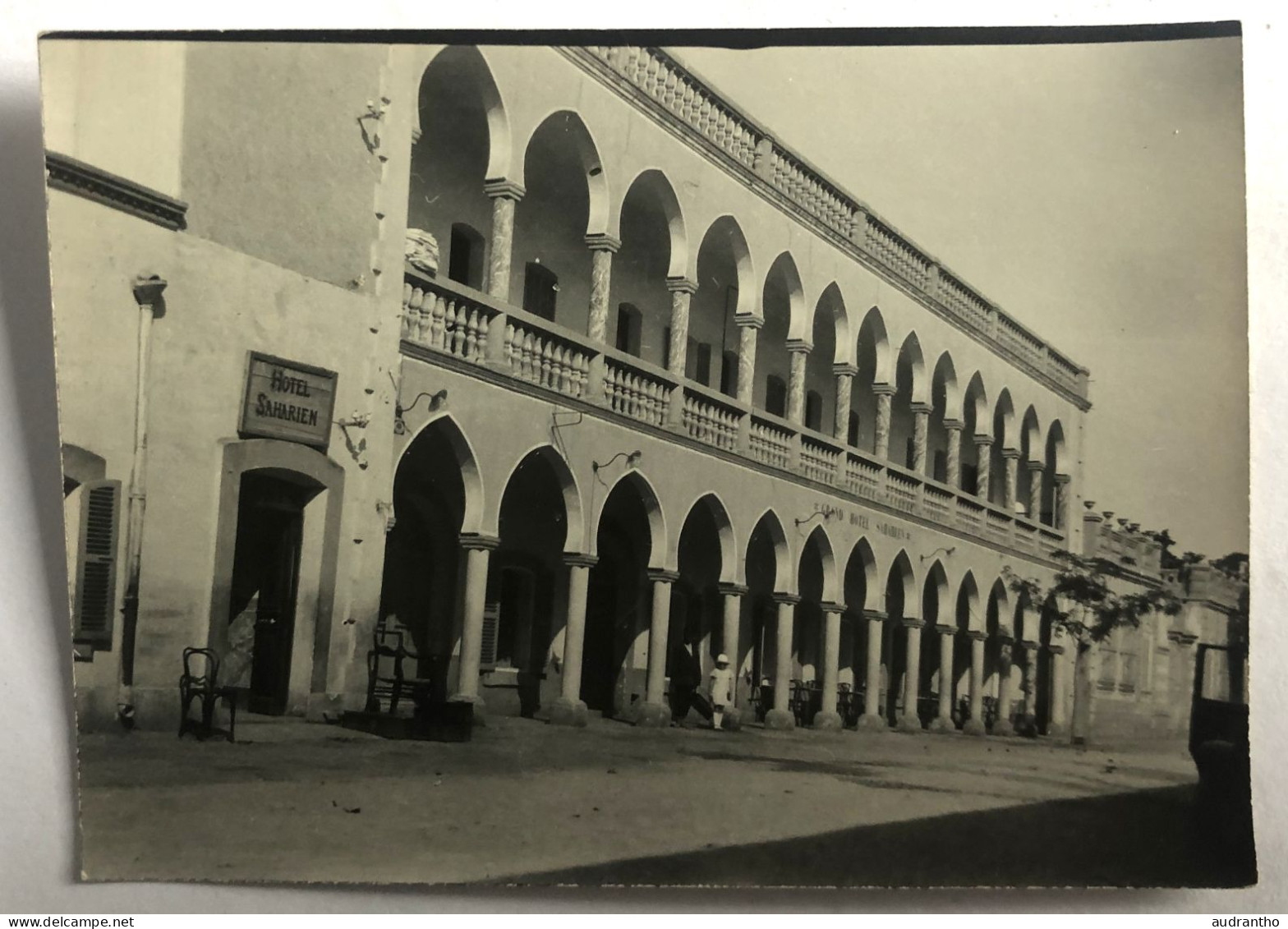Ancienne Photographie Algérie LAGHOUAT - Grand Hôtel Saharien - Africa