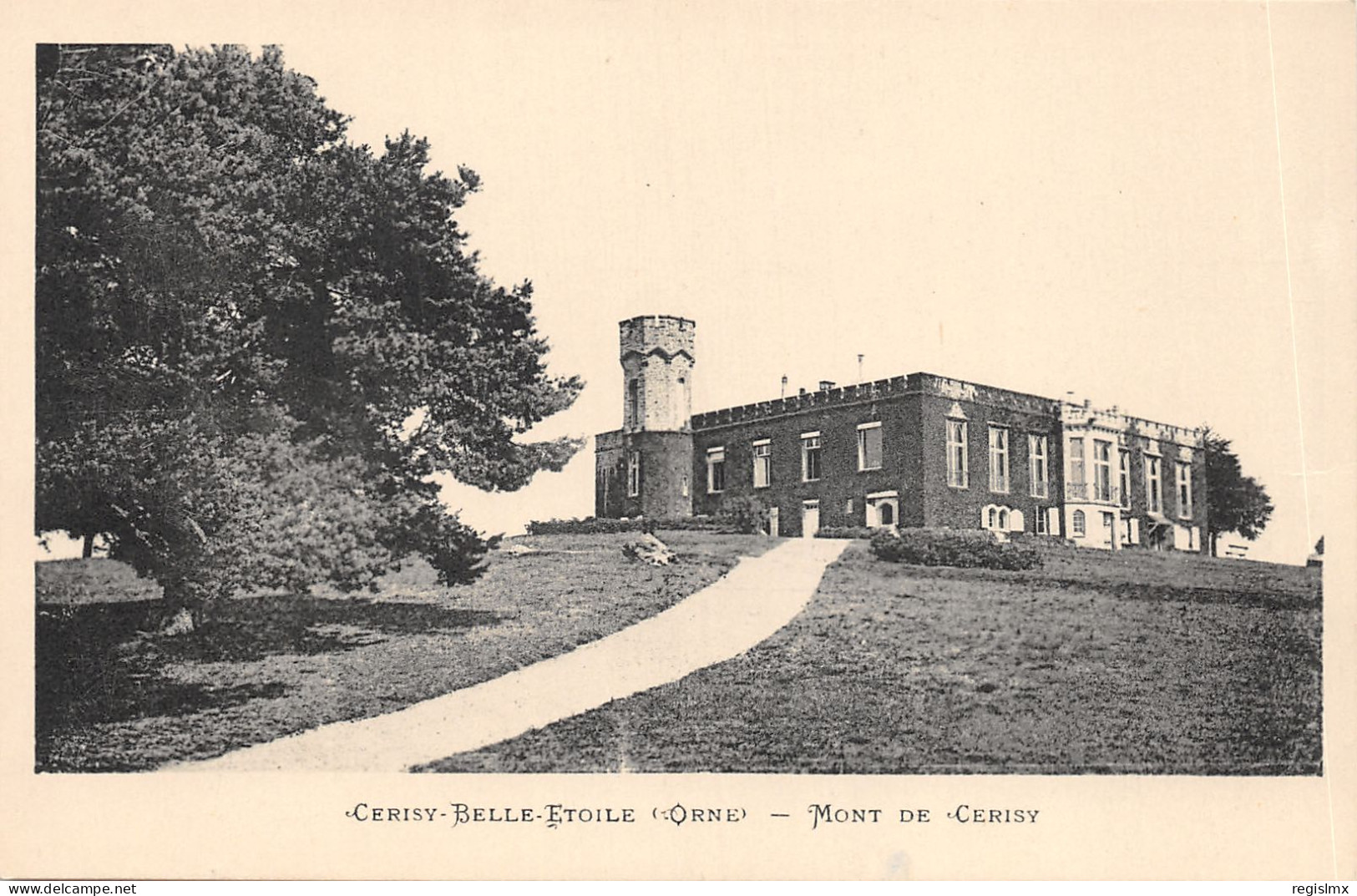 61-CERISY BELLE ETOILE-CHÂTEAU DU MONT-N°T2401-G/0109 - Other & Unclassified