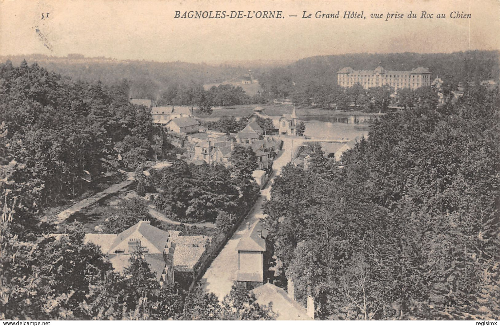 61-BAGNOLES DE L ORNE-N°T2401-G/0015 - Bagnoles De L'Orne