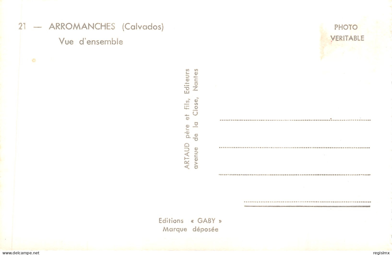 14-ARROMANCHES-N°T2401-F/0255 - Arromanches