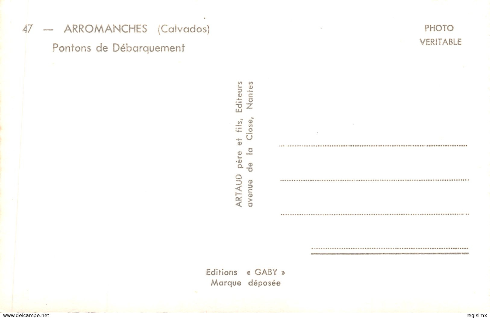 14-ARROMANCHES-N°T2401-F/0249 - Arromanches