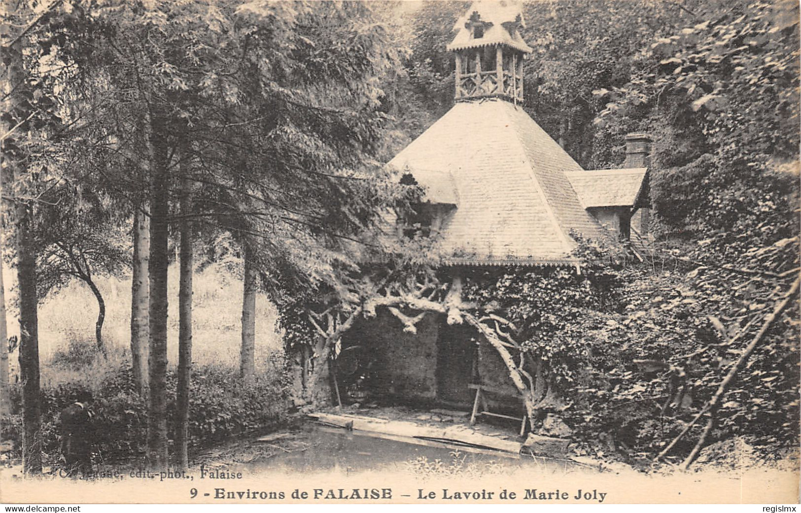 14-FALAISE-LAVOIR DE MARIE JOLY-N°T2401-F/0225 - Falaise