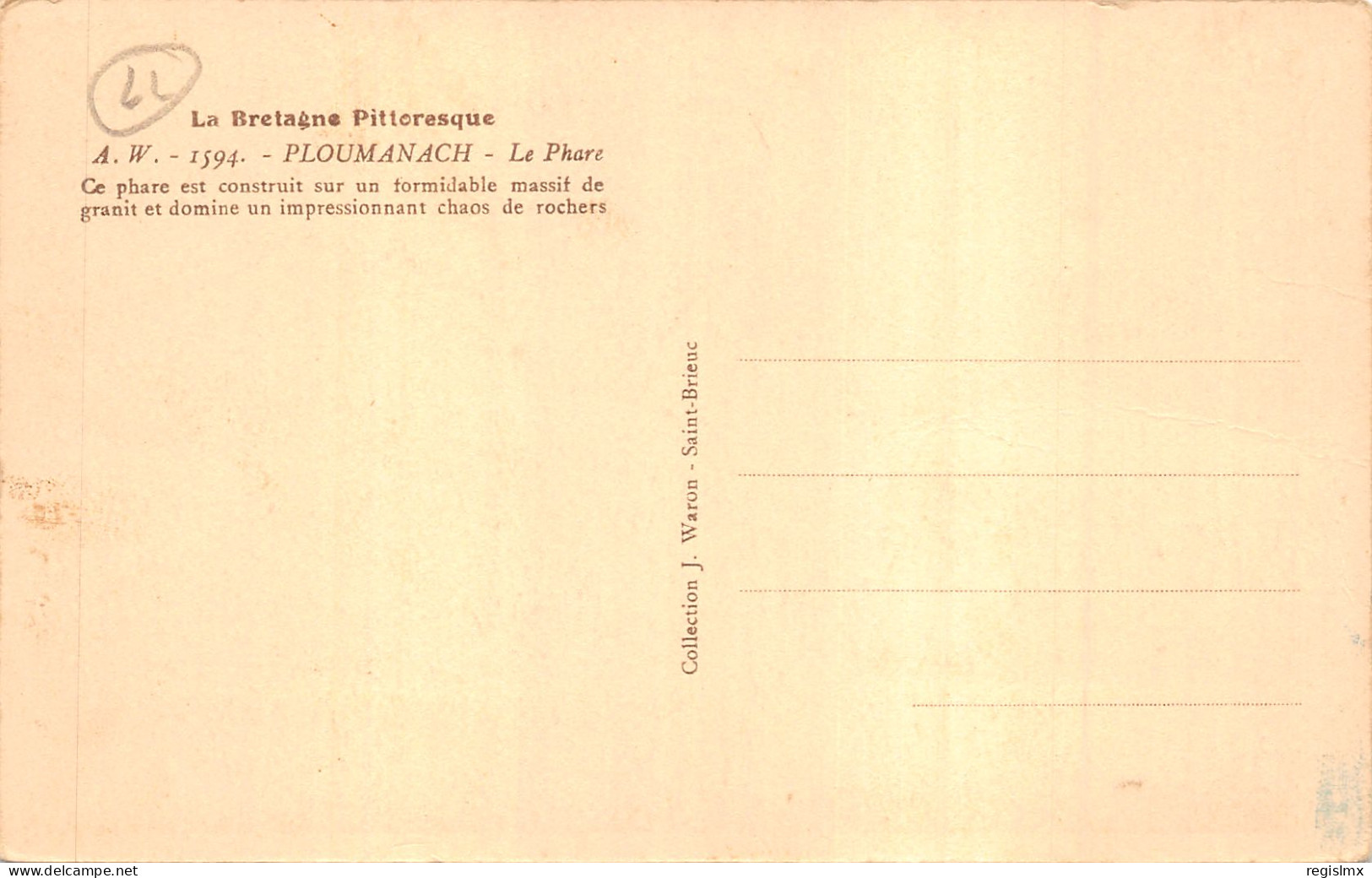 22-PLOUMANACH-N°T2402-C/0183 - Ploumanac'h