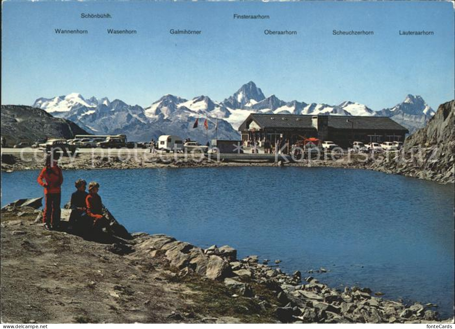 11877739 Nufenenpass Kiosk Mit Alpenpanorama Nufenenpass - Sonstige & Ohne Zuordnung