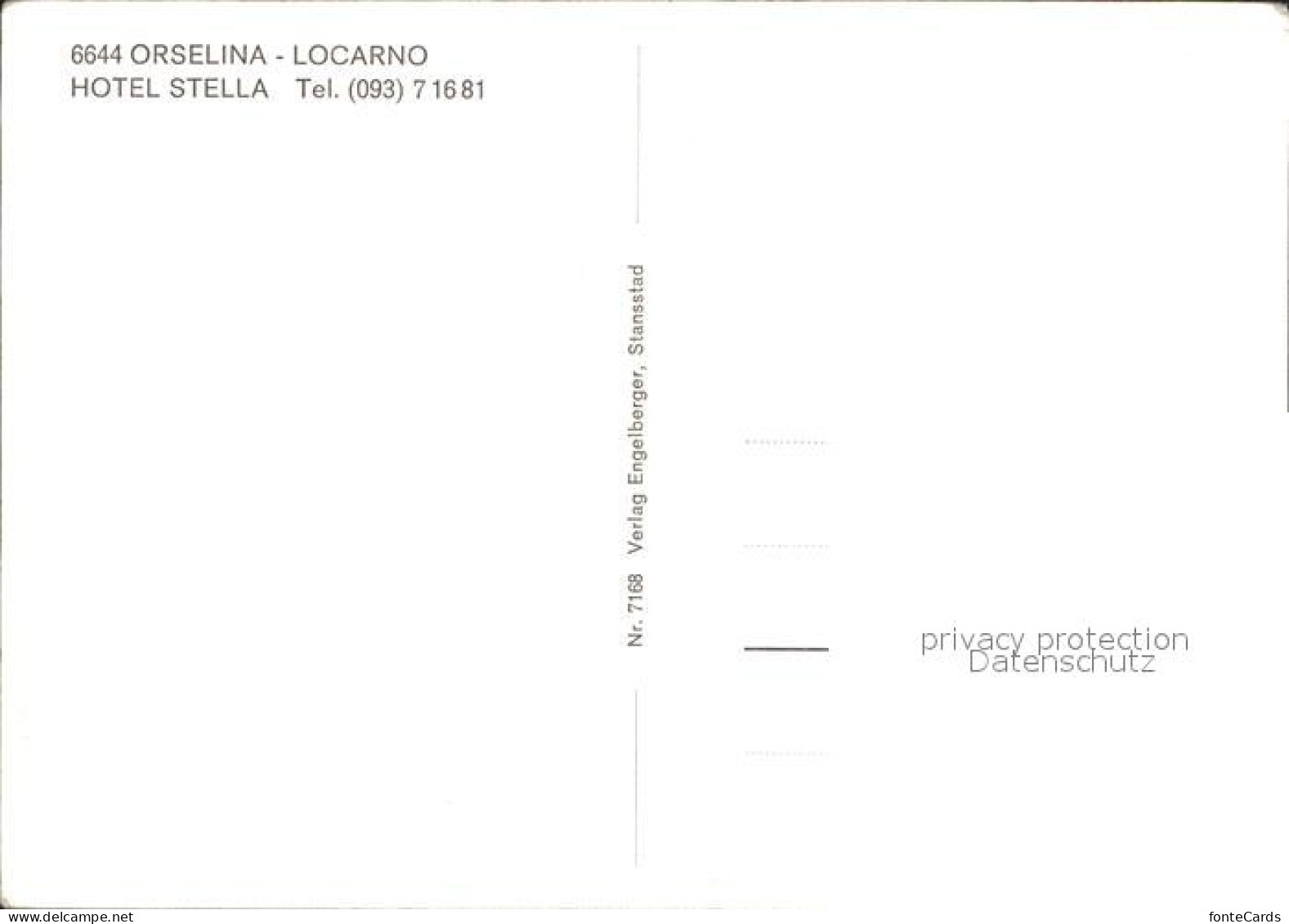11877529 Orselina TI Hotel Stella Details Orselina - Sonstige & Ohne Zuordnung