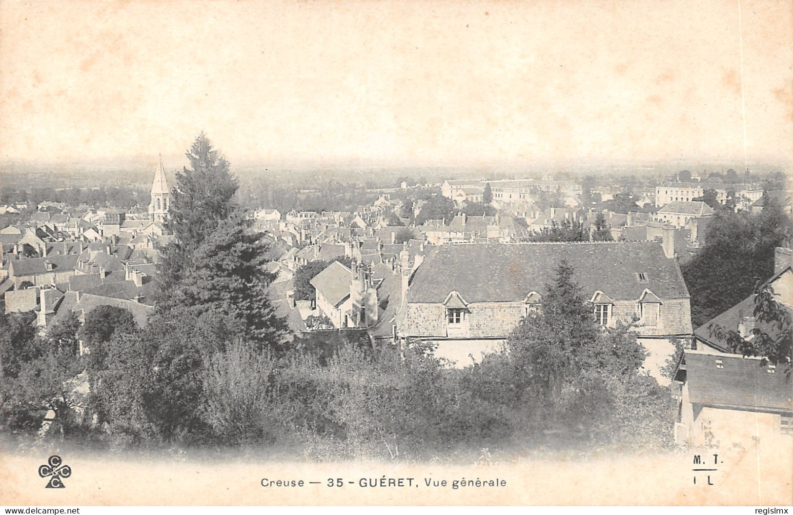 23-GUERET-N°T2402-D/0223 - Guéret