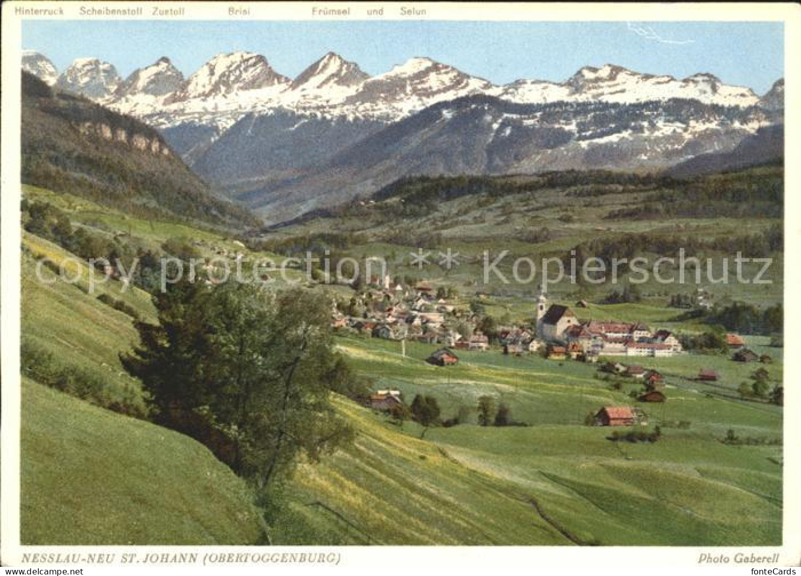 11877289 Neu St Johann Mit Alpen Panorama Neu St. Johann - Sonstige & Ohne Zuordnung