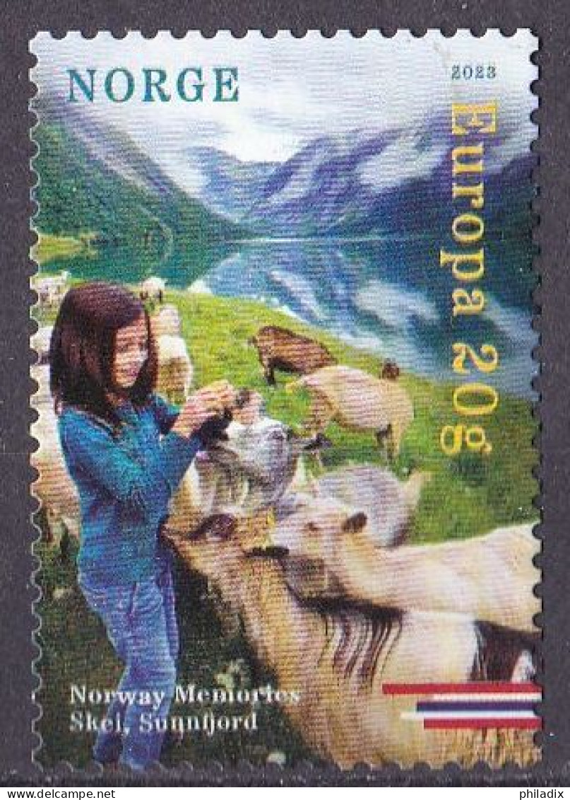 Norwegen Marke Von 2023 O/used (A5-16) - Used Stamps