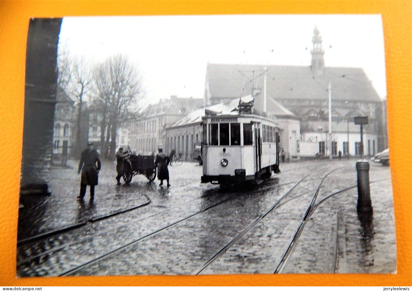 GENT - GAND -  Tramway  Beverhoutplein   - Foto Van J. BAZIN  (1956) - Strassenbahnen