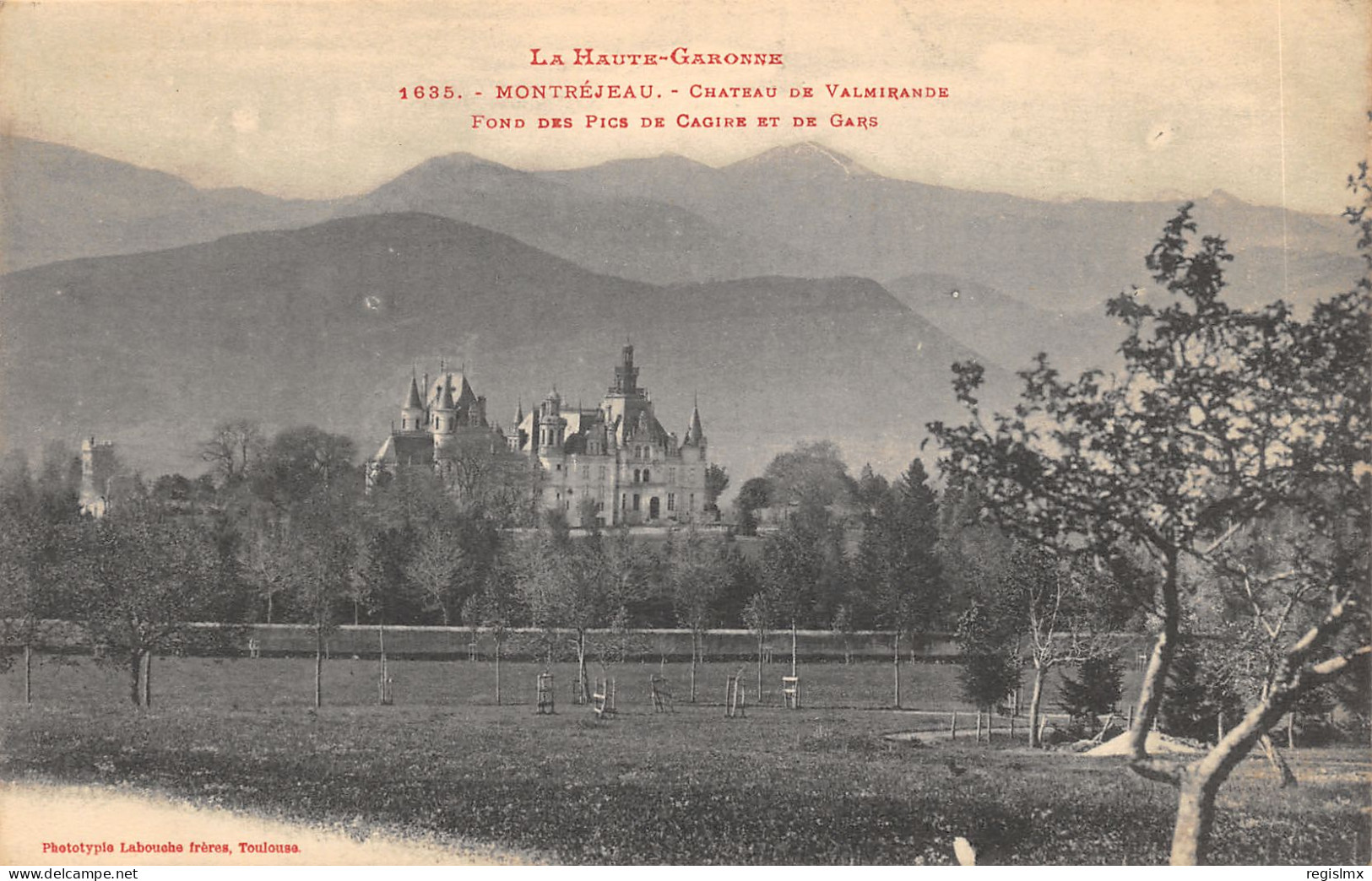 31-MONTREJEAU-CHÂTEAU DE VALMIRANDE-N°T2403-A/0237 - Montréjeau