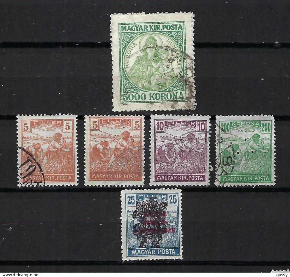 HONGRIE Ca.1916-25: Lot De Neuf* Et Obl. - Used Stamps