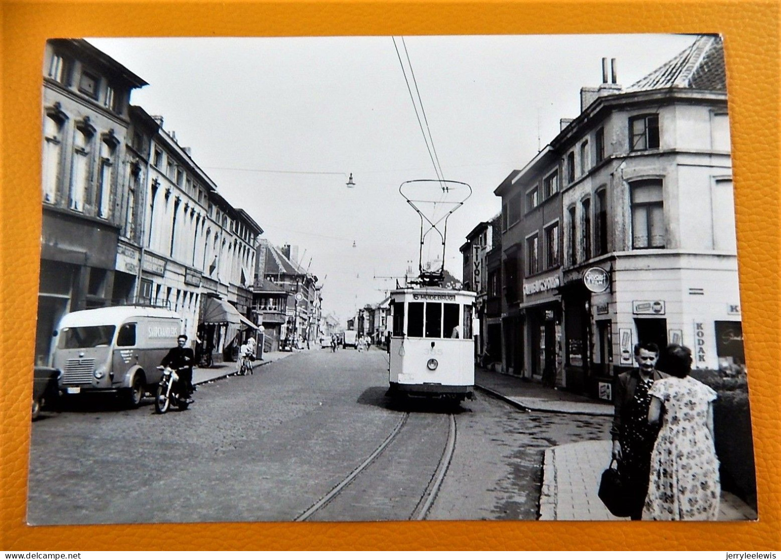 GENT - GAND -  Tramway Muidepoort    - Foto Van J. BAZIN  (1957) - Tramways