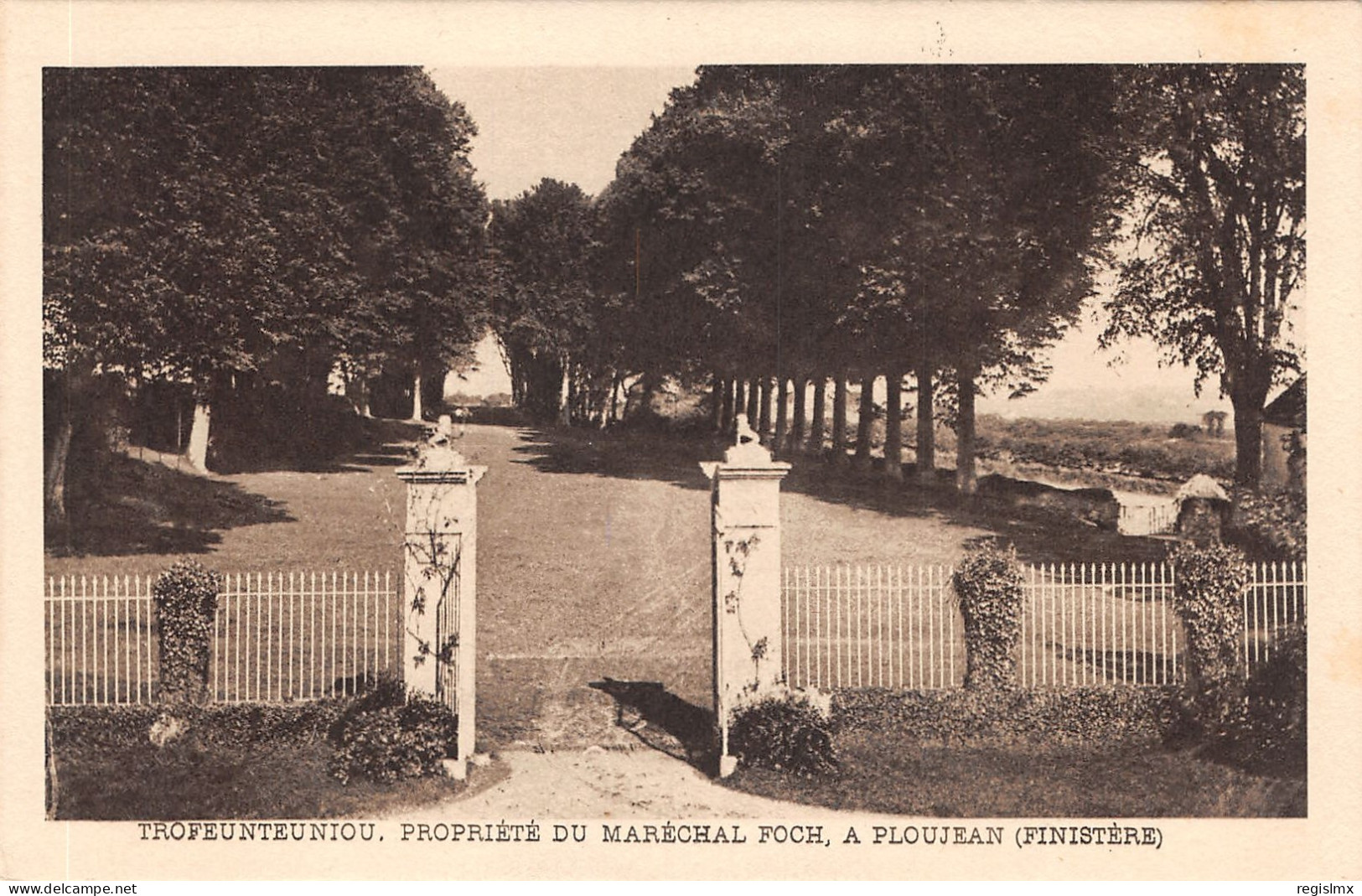 29-PLOUJEAN-PROPRIETE DU MARECHAL FOCH-N°T2403-E/0193 - Autres & Non Classés