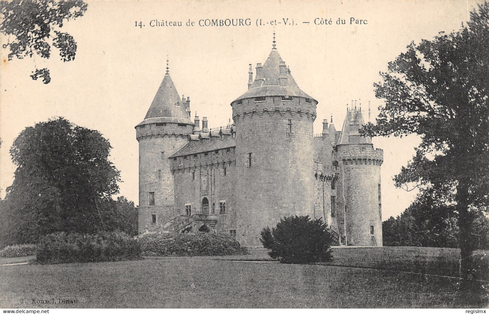 35-COMBOURG-LE CHÂTEAU-N°T2403-C/0357 - Combourg