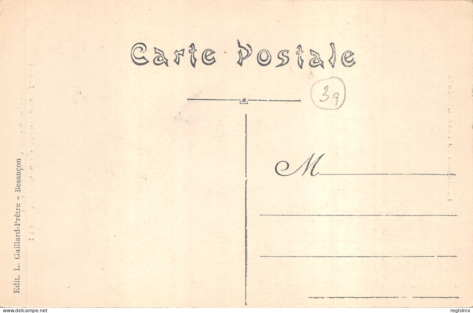 39-PLANCHES EN MONTAGNE-N°T2403-H/0203 - Autres & Non Classés