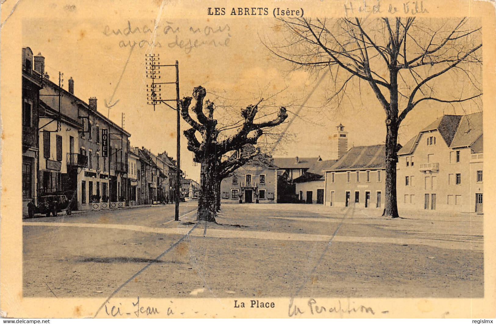 38-LES ABRETS-N°T2403-H/0117 - Les Abrets