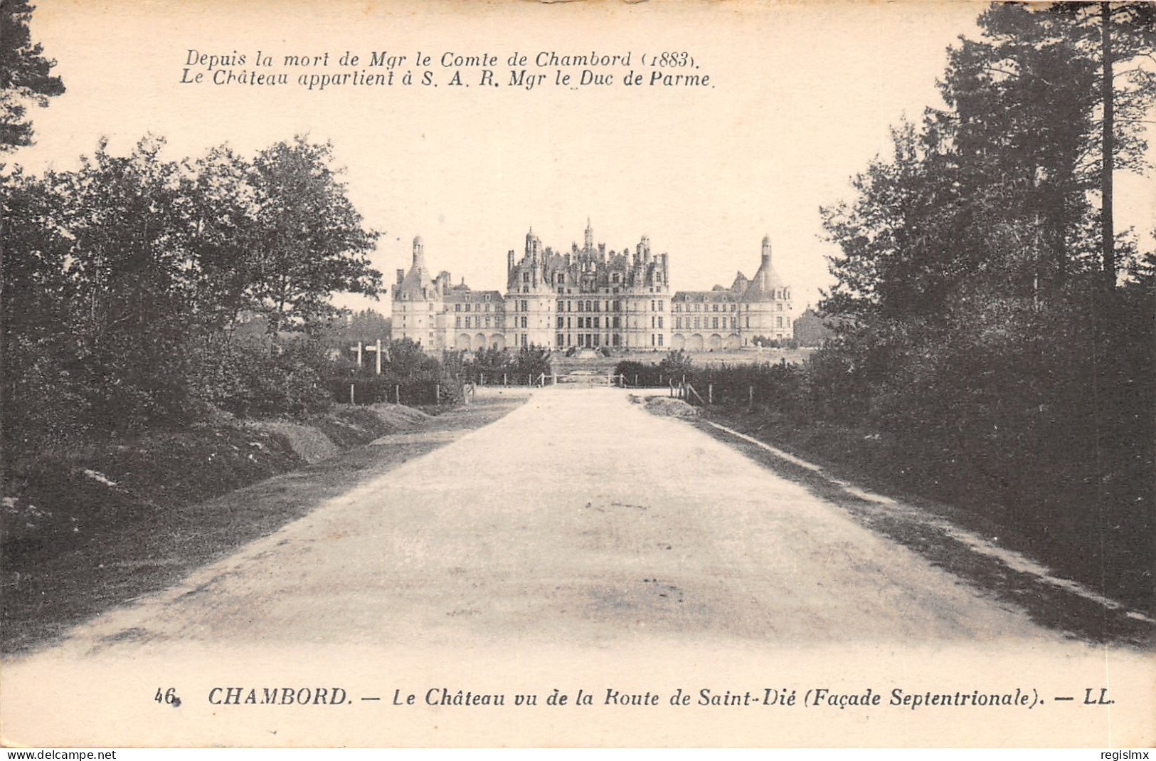41-CHAMBORD-LE CHÂTEAU-N°T2403-G/0327 - Chambord