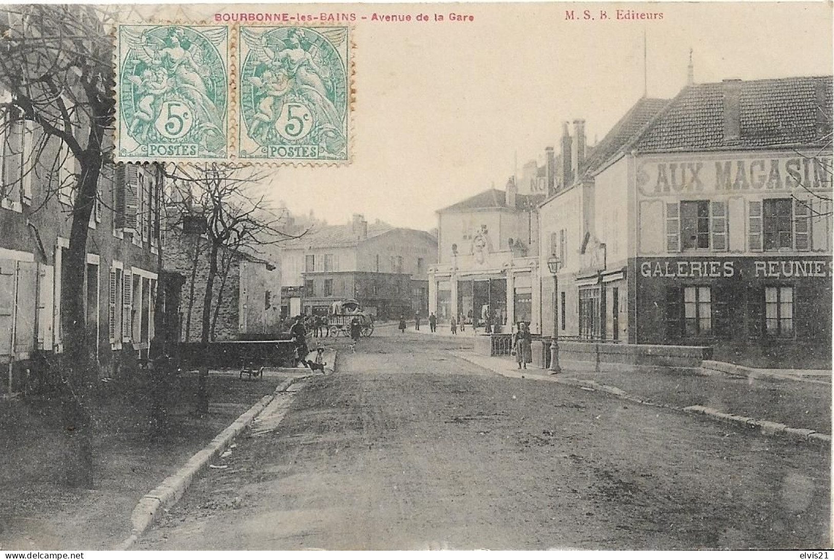 BOURBONNE LES BAINS Avenue De La Gare - Bourbonne Les Bains