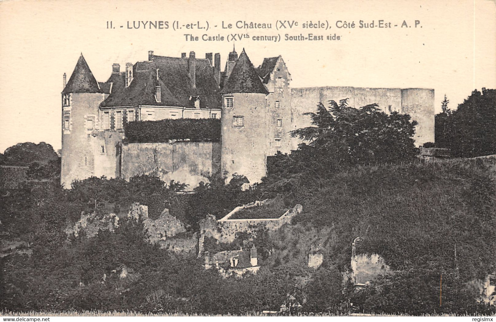 37-LUYNES-LE CHÂTEAU-N°T2403-G/0125 - Luynes