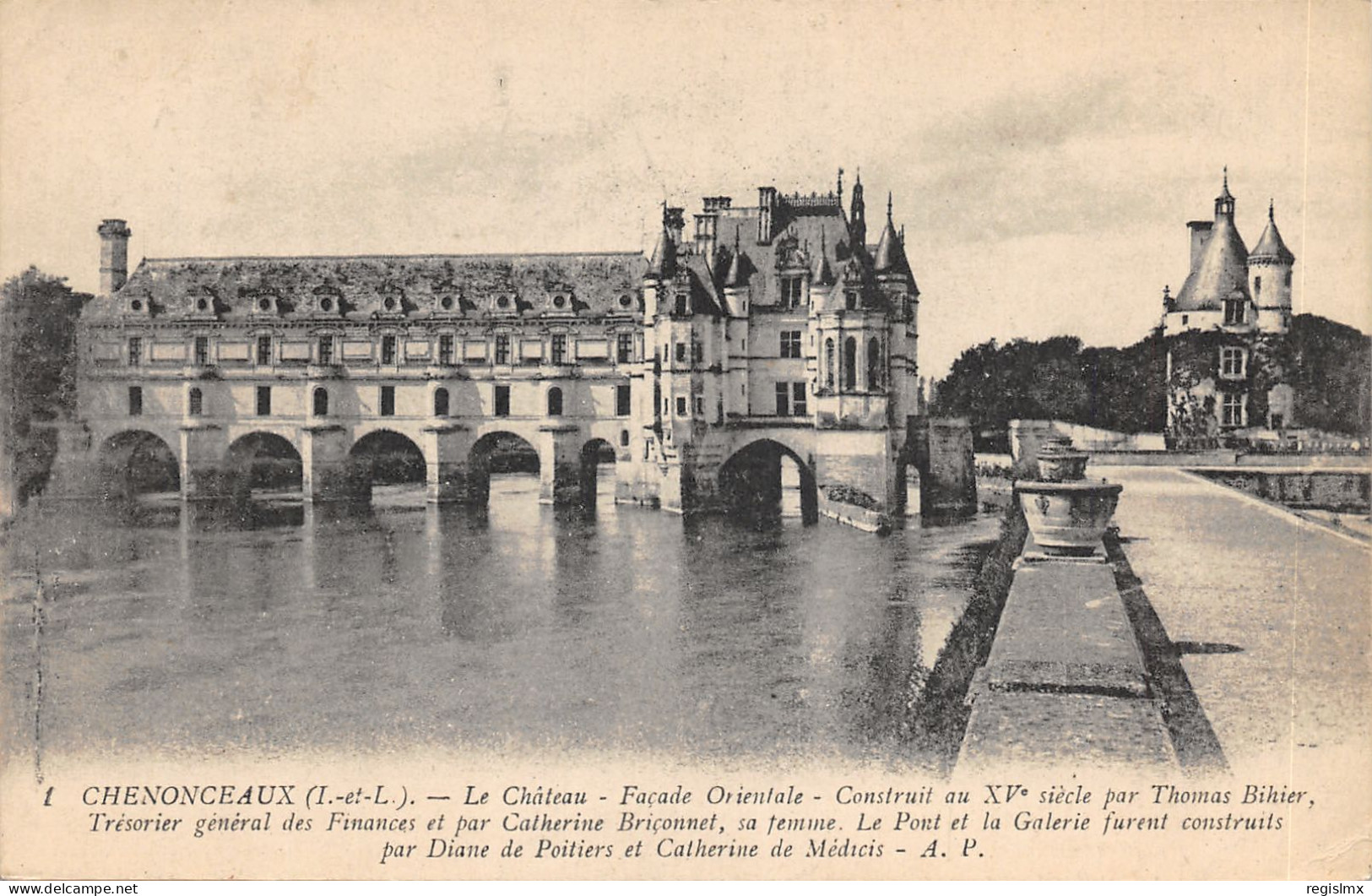 37-CHENONCEAUX-LE CHÂTEAU-N°T2403-G/0115 - Chenonceaux